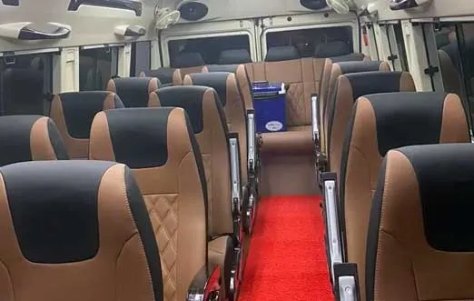 20 Seater Tempo Traveller.
