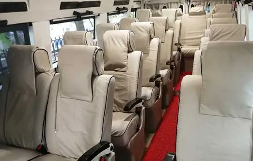22 Seater Tempo Traveller.