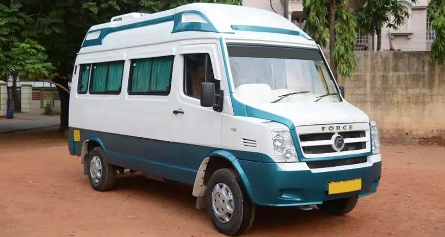 12 Seater Tempo Traveller on Rent​